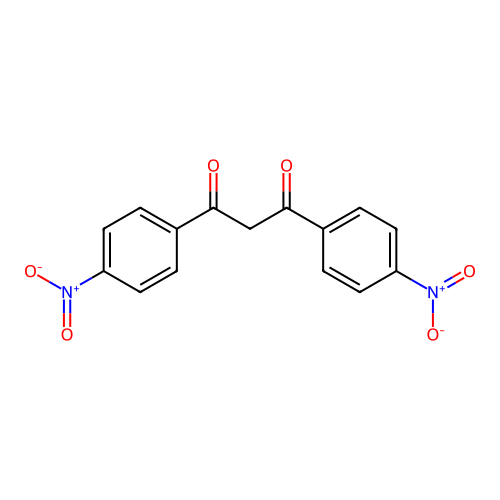 1,3-Bis(4-nitrophenyl)-1,3-propanedione structure