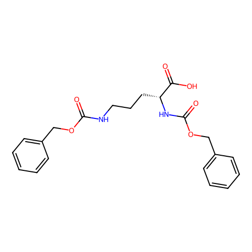 N,N'-Dicarbobenzyloxy-L-ornithine structure