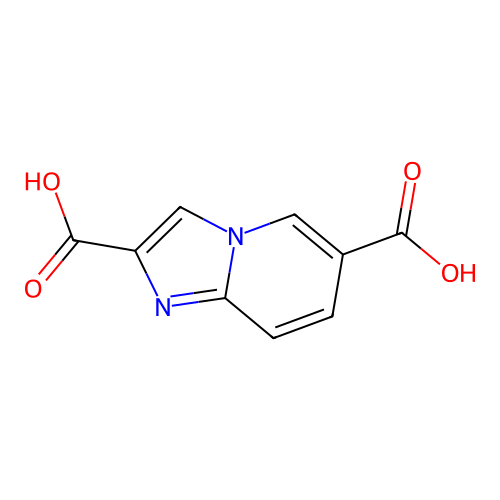 Imidazo[1,2-a]pyridine-2,6-dicarboxylic acid structure