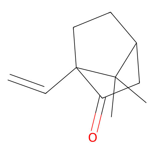 7,7-Dimethyl-1-vinylbicyclo[2.2.1]heptan-2-one structure