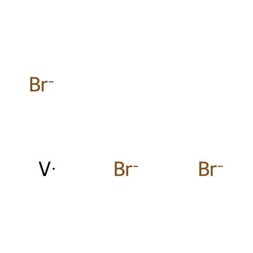 Vanadium tribromide structure