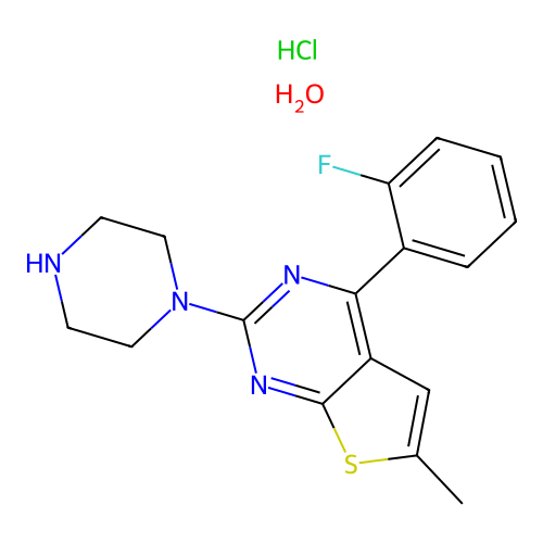 MCI-225 hydrochloride hydrate structure