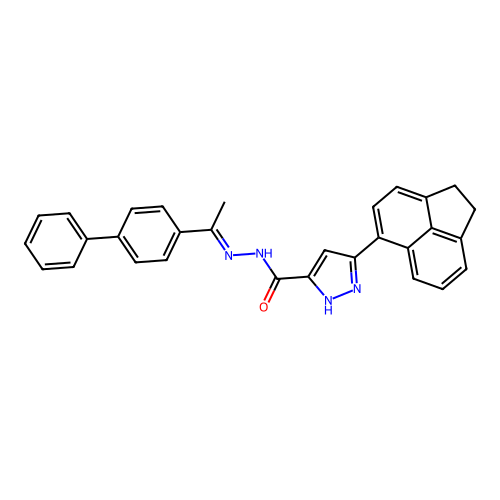 C30H24N4O structure