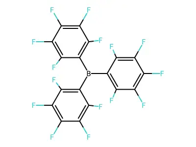 三(五氟苯基)硼 structure