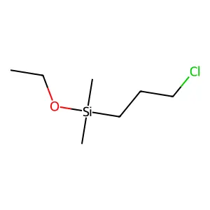 (3-Chloropropyl)ethoxydimethylsilane structure