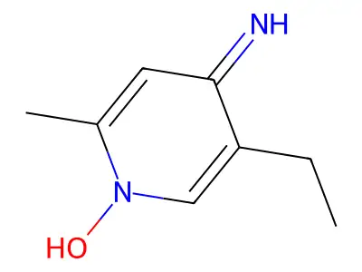 5-Ethyl-1-hydroxy-2-methylpyridin-4-imine structure