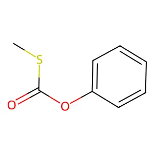 S-Methyl O-phenyl carbonothioate structure