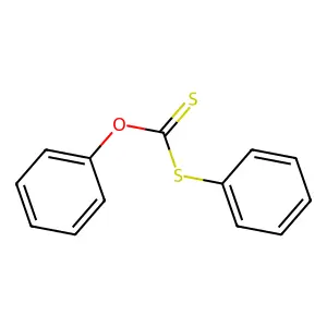 O,S-二苯基二硫代碳酸酯 structure