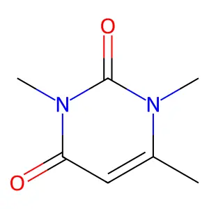 1,3,6-Trimethyl-2,4(1H,3H)-pyrimidinedione structure