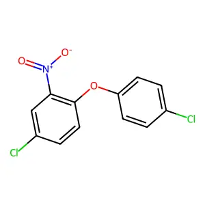 4,4'-二氯-2-硝基二苯醚 structure
