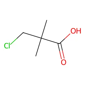 β-氯新戊酸 structure