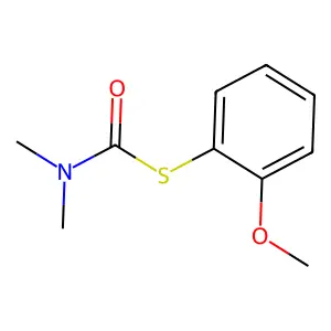 S-(2-Methoxyphenyl) dimethylcarbamothioate structure