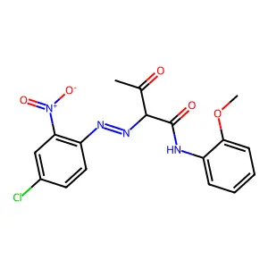 Pigment Yellow 73 structure