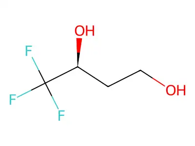 (3R)-4,4,4-Trifluoro-1,3-butanediol structure