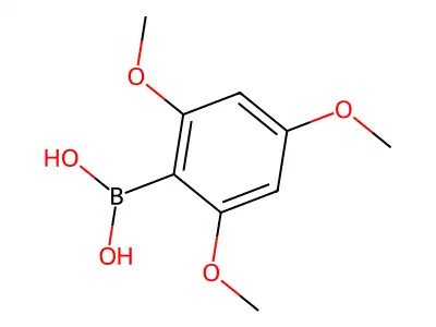 2,4,6-Trimethoxyphenylboronic acid structure