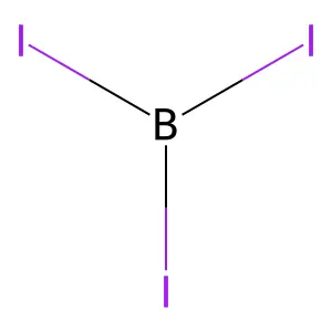 三碘化硼 structure