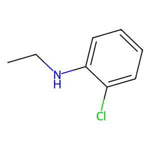 2-Chloro-N-ethylaniline structure