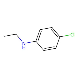 4-Chloro-N-ethylbenzenamine structure