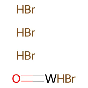 四溴氧化钨 structure