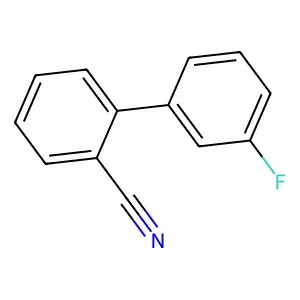 2-(3-Fluorophenyl)benzonitrile structure