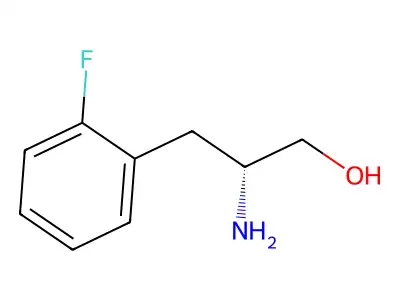 2-Amino-3-(2-fluorophenyl)propan-1-ol structure