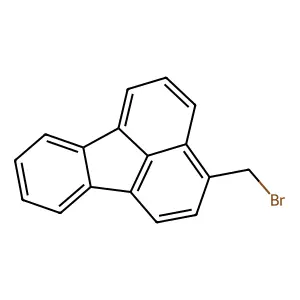Fluoranthene, 3-(bromomethyl)- structure