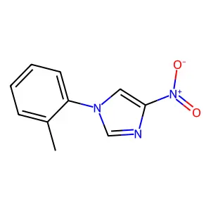 1H-Imidazole, 1-(2-methylphenyl)-4-nitro- structure