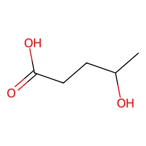 Γ-羟基戊酸 structure