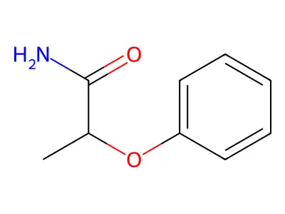 2-Phenoxypropanamide structure