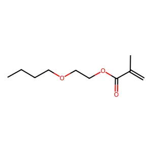 2-Butoxyethyl methacrylate structure