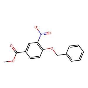 Methyl 4-benzyloxy-3-nitrobenzoate structure
