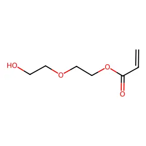 Diethylene glycol monoacrylate structure