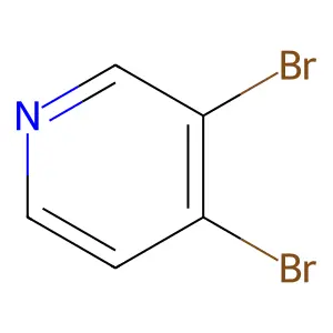 3,4-Dibromopyridine structure