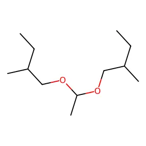 1,1-Di(2-methylbutoxy)ethane structure