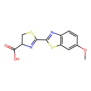 L-Luciferin 6'-methyl ether structure