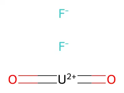 氟化鈾醯 structure