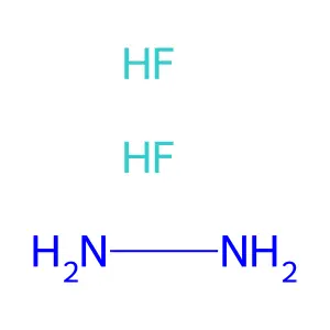 Hydrazine, dihydrofluoride structure