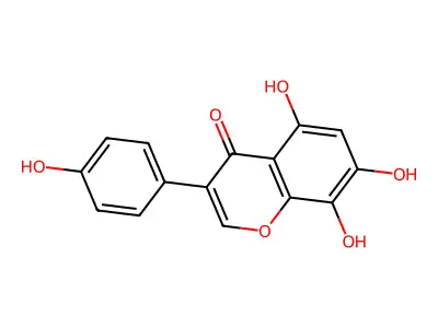 8-Hydroxygenistein structure