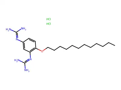 Lauroguadine hydrochloride structure