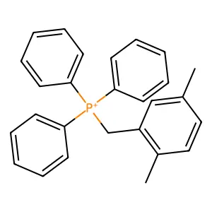 (2,5-Dimethylbenzyl)(triphenyl)phosphorane structure