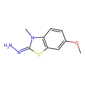 2-Hydrazinylidene-6-methoxy-3-methyl-2,3-dihydro-1,3-benzothiazole structure