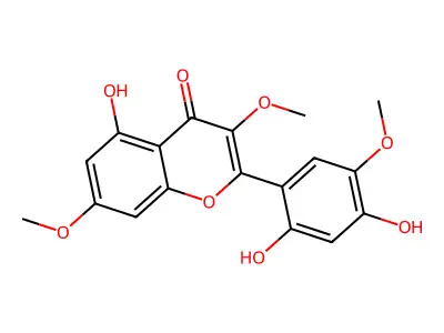 Chrysosplenol F structure