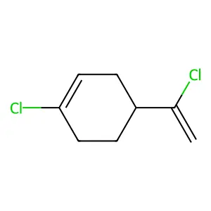Cyclohexene, 1-chloro-4-(1-chlorophenyl)- structure