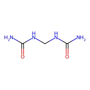 N,N'-亚甲基二脲 structure