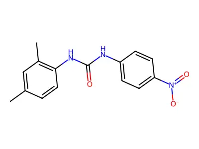 1-(2,4-Dimethylphenyl)-3-(4-nitrophenyl)urea structure