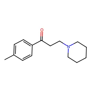 1-Propanone, 1-(4-methylphenyl)-3-(1-piperidinyl structure