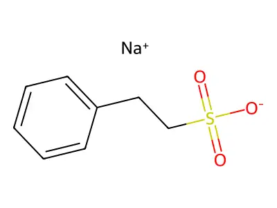 2-Phenylethane-1-sulfonic acid structure