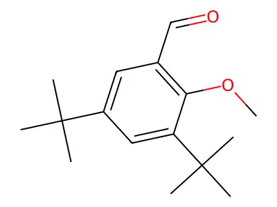 3,5-Di-tert-butyl-2-methoxybenzaldehyde structure
