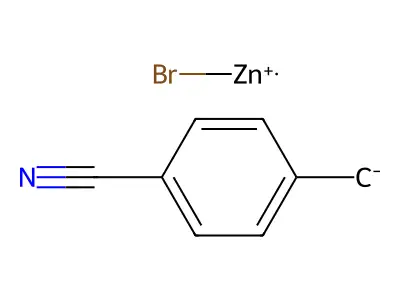 4-Cyanobenzylzinc bromide structure