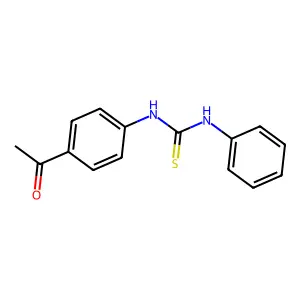 1-(4-Acetylphenyl)-3-phenylthiourea structure